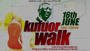 Kufour Health Walk2
