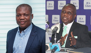 Professor John Gatsi (Left) and Dr John Kwakye (Right)