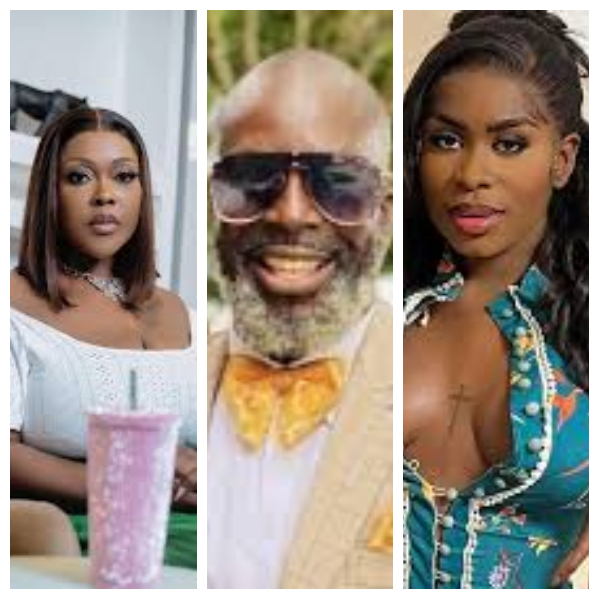 Mona Gucci (L), Kumchacha (M), Yaa Jackson (R) have all hailed Shatta Wale