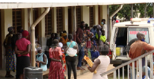 Mental health patients at Arua Hospital share the same space with eye, nose, ear and throat patients