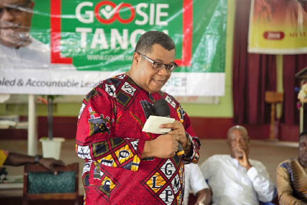 NDC Flagbearer Hopeful, Goosie Tanoh