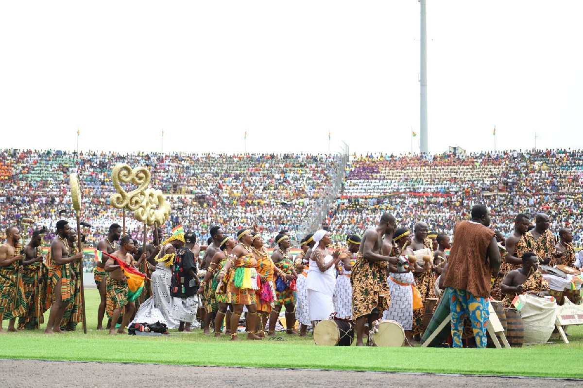 Ghana@66 was held at Ho, in the Volta Region