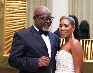 Kofi Adjorlolo and fiance
