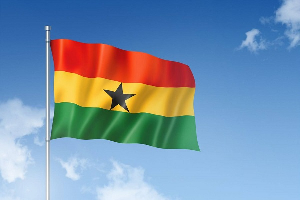 File photo of the Ghana flag