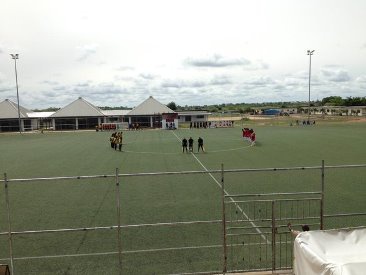 The stadium complex of West African Football Academy (WAFA) in Gomoa