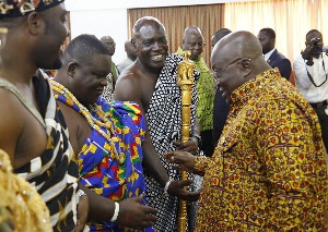 Nii Ayi Bonte, Gbese Mantse with Akufo-Addo