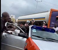 The car snatch allegedly happened at Ejisu in the Ashanti Region