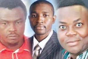 Montie 3: Alistair Nelson, Godwin Ako Gunn, and Salifu Maase, alias Mugabe