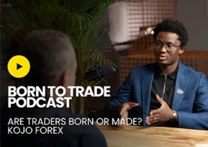 Kojo Forex and Nima Siar speaking on the podcast