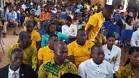 Members of the Ghana National Union of Polytechnics and Technical Universities at the congress