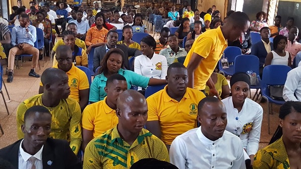Members of the Ghana National Union of Polytechnics and Technical Universities at the congress
