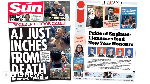 'Joshua Cheats Death': How British media reported Anthony Joshua’s fatal accident