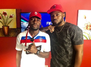 Ghanaian musicians, Teephlow and Donzy