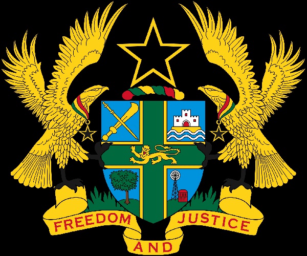 Ghana's Coat of Arms is one of the country's national symbols