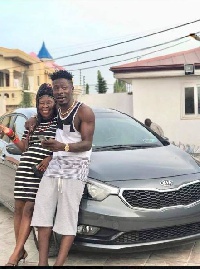 Shatta Wale with mother Elsie Evelyn Agbavitor Avemegah