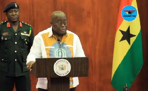 President Akufo-Addo commented on the ongoing probe of the cash-for-seat-saga