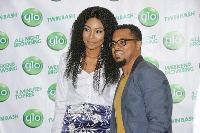 Yvonne Nelson and Van Vicker