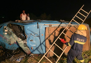 Fire officers worked tirelessly to rescue those trapped in the mangled vehicles