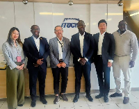 Cocoa Marketing Company officials at the AGM in London