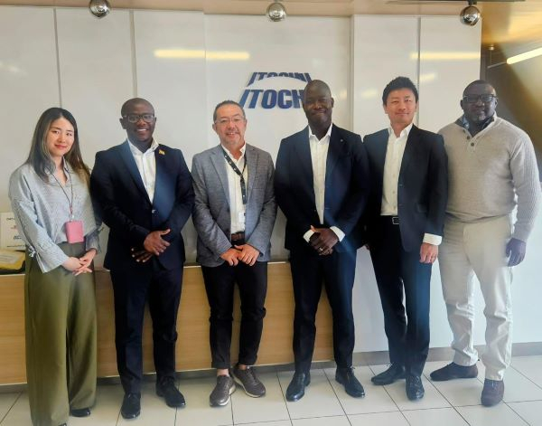 Cocoa Marketing Company officials at the AGM in London