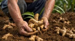An image of a ginger farmer