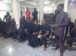 Some members of the NPP who attended the one week celebration