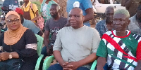 Hudu Mogtari seated at the Wa Central Constituency