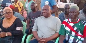 Hudu Mogtari seated at the Wa Central Constituency