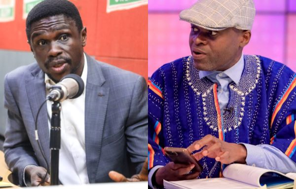 Sammy Darko (L) said Martin Kpebu (R) failed to answer some questions when he was invited by the OSP