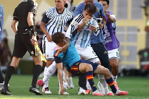 Paredes clashed with Gavi after Spain beat Argentina in the World Cup final Paredes clashed with Gavi after Spain beat Argentina in the World Cup final