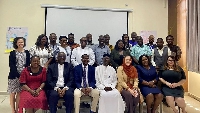 A group photograph during the dissemination workshop