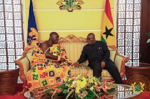 Otumfuo Osei Tutu II and President Akufo-addo