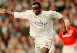 Former Ghana and Leeds United striker Tony Yeboah
