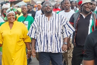 Emmanuel Nii Okai Laryea, a hopeful candidate for the Odododiodioo parliamentary seat