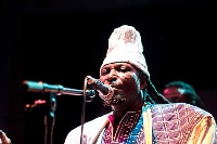 King Ayisoba is a traditiional musician in Ghana