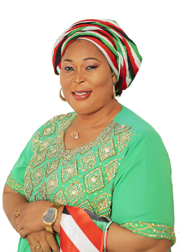 Aspiring Deputy Women's Organiser for the opposition NDC, Hajia Alijata Sulemana Gbentie
