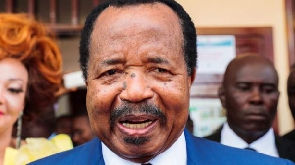 Paul Biya. president of Cameroon