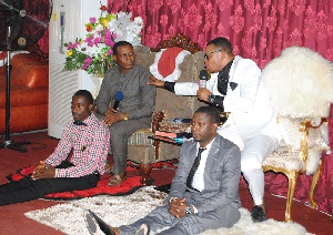Obinim and his junior pastors