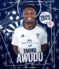 Ghanaian forward Tahiru Awudu