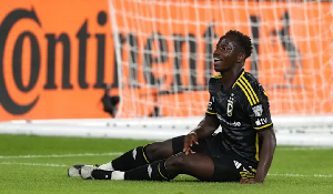 Ghana international Yaw Yeboah Ghana international Yaw Yeboah
