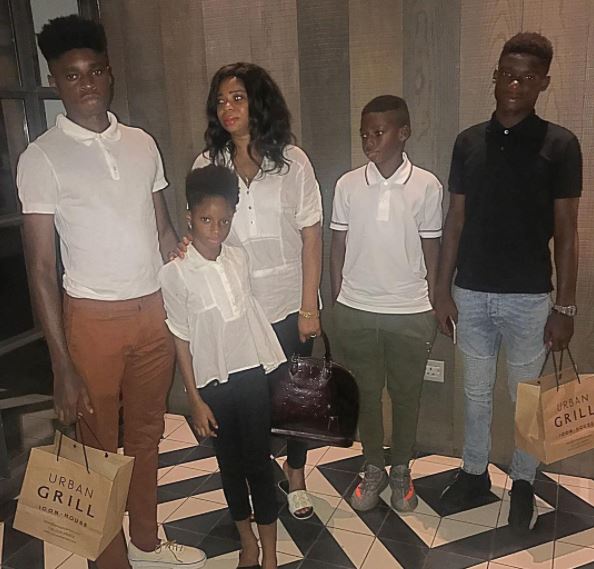 The former Black Stars Skipper is a proud father of four children, three boys and a girl