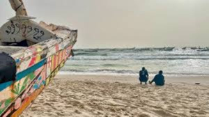 Pirogues, small wooden boats, are used by migrants attempting to reach Spain's Canary Islands