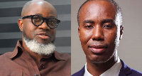Executive Director of EOCO Raymond Archer and Adu Boahen