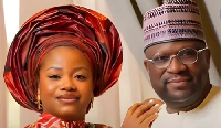 Hanan Abdul and his wife Hajia Faiza Wuni