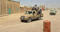 The Russian Africa Corps reached a deal with the FLA separatists (shown above) to leave Kidal