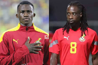 Felix Afena-Gyan (L) and Majeed Ashimeru (R) have been named in the Black Stars squad