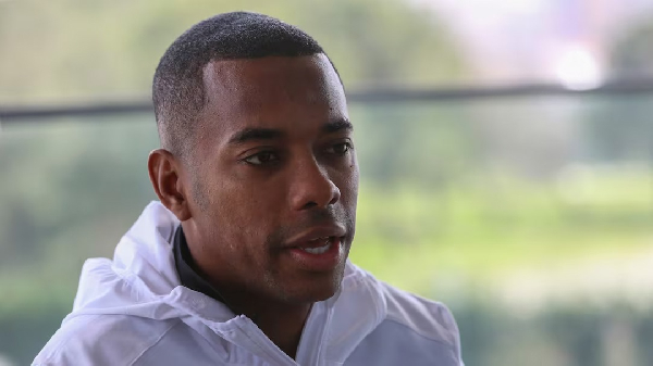 Robinho is currently serving jail time in Brazil