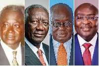 The men who have led NPP in presidential elections in the 4th Republic