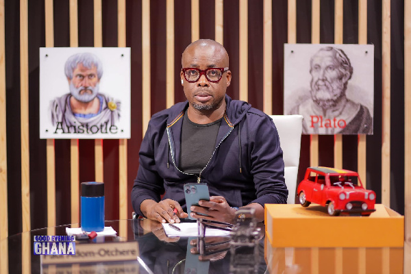 Paul Adom-Otchere is host of Good Evening Ghana