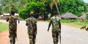 Mozambique Soldiers